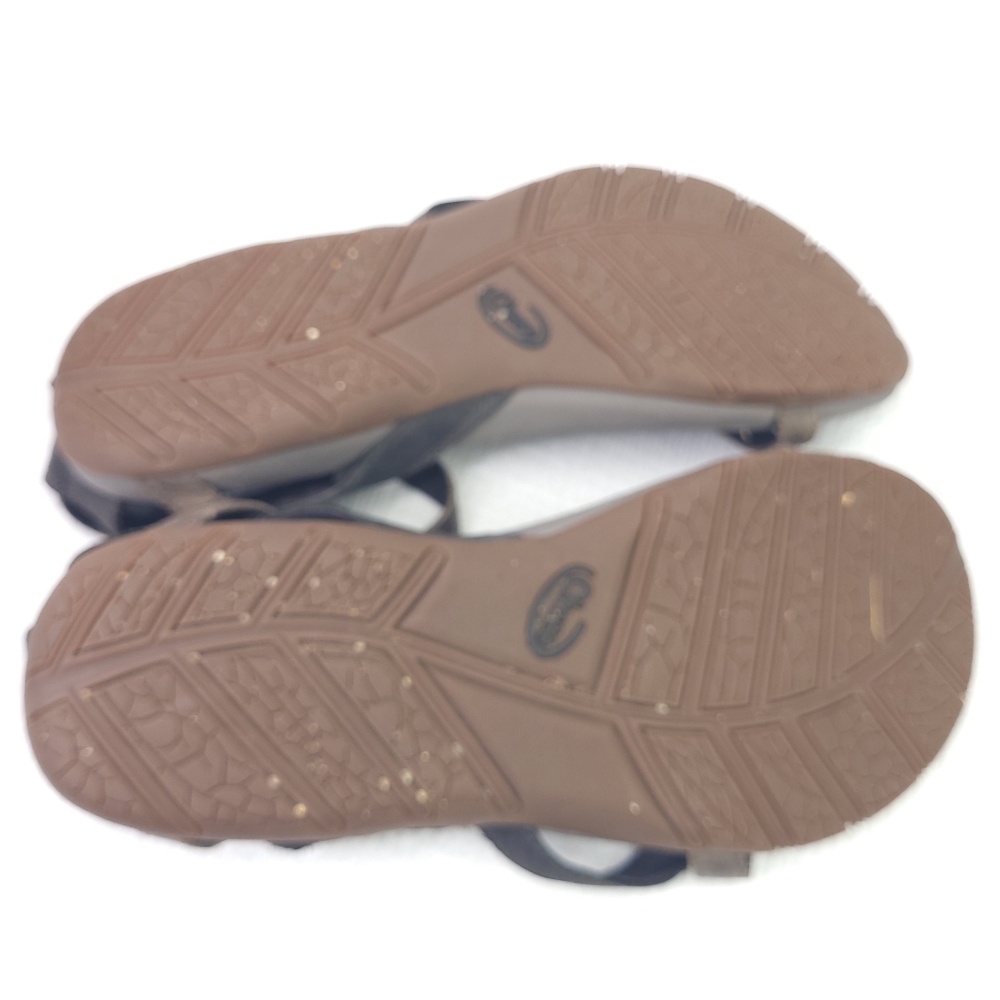 Chaco Juniper Sandals Strappy Open Toe Flats Adjustable Shoes Womens Size 7.5 - Picture 5 of 7